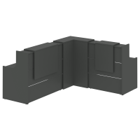 Onix Ресепшн O.R-K-32 Антрацит 2600*2200*1187