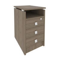 Style Тумба приставная с фолдингом Л.ТП-4.1F Вяз Благородный 420*600*750