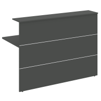 Onix Модуль прямой высокий O.R-MP.V-158 Антрацит 1580*736*1160