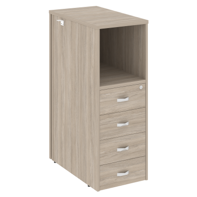 Onix Тумба 4 ящика проходная, средняя O.R-TV-4 Дуб Аттик 436*767*1185