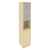 Шкаф офисный высокий узкий правый Стайл Л.СУ-1.4 (R) 412*410*1980 Акация Лорка