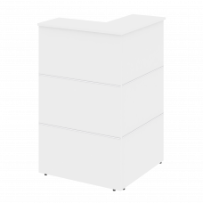 Onix Модуль угловой внешний левый O.R-MU.VNE (L) Белый Бриллиант 736*736*1160