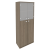 Шкаф офисный высокий Стайл Л.СТ-1.7 778*410*1980 Вяз Благородный