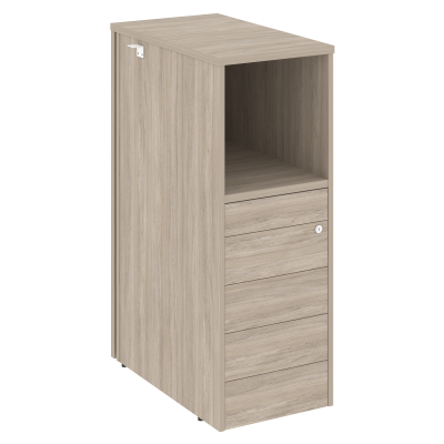 Onix Тумба 5 ящиков TIP-ON проходная, средняя O.R-TV-5 TIP Дуб Аттик 436*767*1185