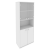 Шкаф офисный высокий Стайл Л.СТ-1.4 778*410*1980 Белый