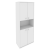 Шкаф офисный высокий Стайл Л.СТ-1.5 778*410*1980 Белый