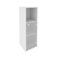 Style Шкаф средний узкий правый Л.СУ-2.2 (R) Белый 412*410*1215