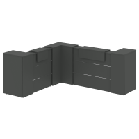 Onix Ресепшн O.R-K-33 Антрацит 2607*3007*1187