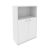 Шкаф офисный средний Стайл Л.СТ-2.1 778*410*1215 Белый