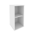 Стеллаж офисный узкий Стайл Л.СУ-3 412*410*828 Белый