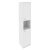 Шкаф офисный высокий узкий правый Стайл Л.СУ-1.5 (R) 412*410*1980 Белый