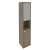 Шкаф офисный высокий узкий правый Стайл Л.СУ-1.4 (R) 412*410*1980 Вяз Благородный