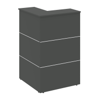 Onix Модуль угловой внешний правый O.R-MU.VNE (R) Антрацит 736*736*1160