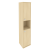 Шкаф офисный высокий узкий правый Стайл Л.СУ-1.5 (R) 412*410*1980 Акация Лорка