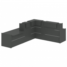 Onix Ресепшн O.R-K-34 Антрацит 3180*2600*1187