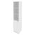 Шкаф офисный высокий узкий левый Стайл Л.СУ-1.2 (L) 412*410*1980 Белый
