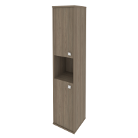 Style Шкаф высокий узкий левый Л.СУ-1.5 (L) Вяз Благородный 412*410*1980