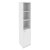 Шкаф офисный высокий узкий правый Стайл Л.СУ-1.1 (R) 412*410*1980 Белый
