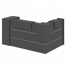 Onix Ресепшн O.R-K-25 Антрацит 2373*1568*1187