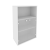 Шкаф офисный средний Стайл Л.СТ-2.2 778*410*1215 Белый