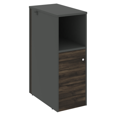 Onix Тумба 5 ящиков TIP-ON проходная, средняя O.R-TV-5 TIP Дуб Мали/Антрацит 436*767*1185