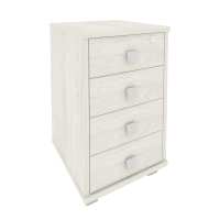 Style Тумба подкатная 4 ящ. с фолдингом Л.ТМ-4F Дуб Наварра 420*450*714