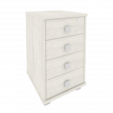 Style Тумба подкатная 4 ящ. с фолдингом Л.ТМ-4F Дуб Наварра 420*450*714