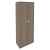 Шкаф офисный высокий Стайл Л.СТ-1.9 778*410*1980 Вяз Благородный