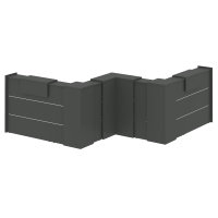 Onix Ресепшн O.R-K-35 Антрацит 3139*3139*1187