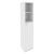 Шкаф офисный высокий узкий правый Стайл Л.СУ-1.6 (R) 412*410*1980 Белый