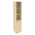 Шкаф офисный высокий узкий правый Стайл Л.СУ-1.1 (R) 412*410*1980 Акация Лорка