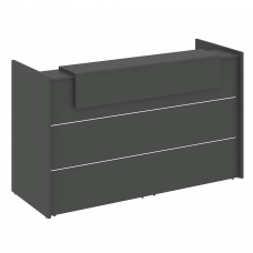 Onix Ресепшн O.R-K-6 Антрацит 2010*766*1187