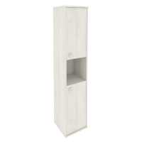 Style Шкаф высокий узкий правый Л.СУ-1.5 (R) Дуб Наварра 412*410*1980