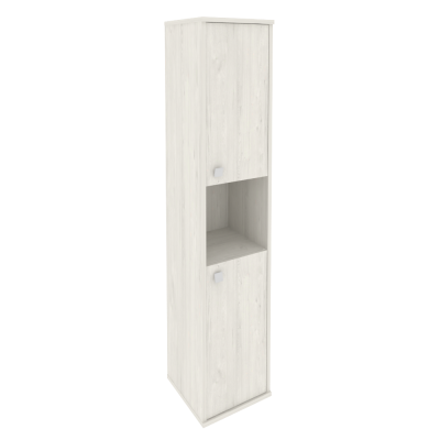 Style Шкаф высокий узкий правый Л.СУ-1.5 (R) Дуб Наварра 412*410*1980