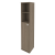 Шкаф офисный высокий узкий левый Стайл Л.СУ-1.6 (L) 412*410*1980 Вяз Благородный
