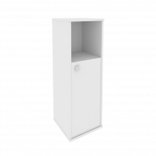 Style Шкаф средний узкий правый Л.СУ-2.1 (R) Белый 412*410*1215