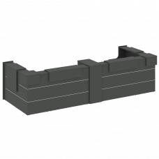 Onix Ресепшн O.R-K-37 Антрацит 4714*1768*1187