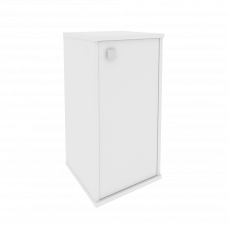 Style Шкаф низкий узкий правый Л.СУ-3.1 (R) Белый 412*410*828