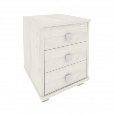 Style Тумба подкатная 3 ящ. с фолдингом Л.ТМ-3F Дуб Наварра 420*450*563