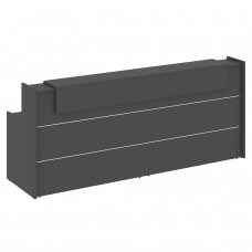 Onix Ресепшн O.R-K-7 Антрацит 2810*766*1187