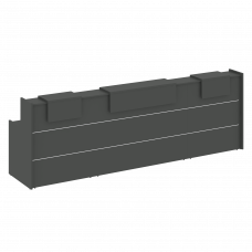 Onix Ресепшн O.R-K-17 Антрацит 3590*766*1187