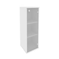 Style Шкаф средний узкий правый Л.СУ-2.4 (R) Белый 412*410*1215