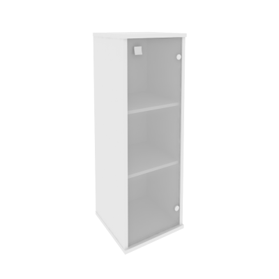 Style Шкаф средний узкий правый Л.СУ-2.4 (R) Белый 412*410*1215