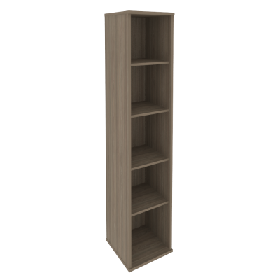 Style Стеллаж узкий Л.СУ-1 Вяз Благородный 412*410*1980