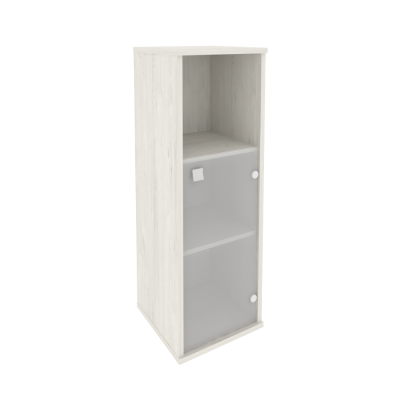 Style Шкаф средний узкий правый Л.СУ-2.2 (R) Дуб Наварра 412*410*1215