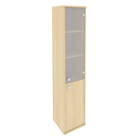 Style Шкаф высокий узкий правый Л.СУ-1.2 (R) Акация Лорка 412*410*1980