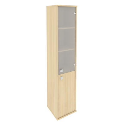 Style Шкаф высокий узкий правый Л.СУ-1.2 (R) Акация Лорка 412*410*1980