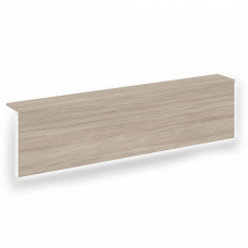 Onix Накладка на 2 модуля с подсветкой прямая высокая O.R-NP.V-158.2.S Дуб Аттик 2700*327*674