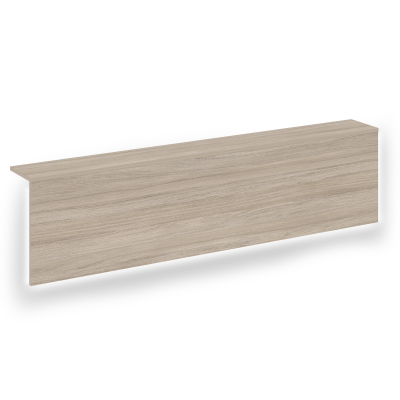 Onix Накладка на 2 модуля с подсветкой прямая высокая O.R-NP.V-158.2.S Дуб Аттик 2700*327*674