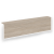 Onix Накладка на 2 модуля с подсветкой прямая высокая O.R-NP.V-158.2.S Дуб Аттик 2700*327*674